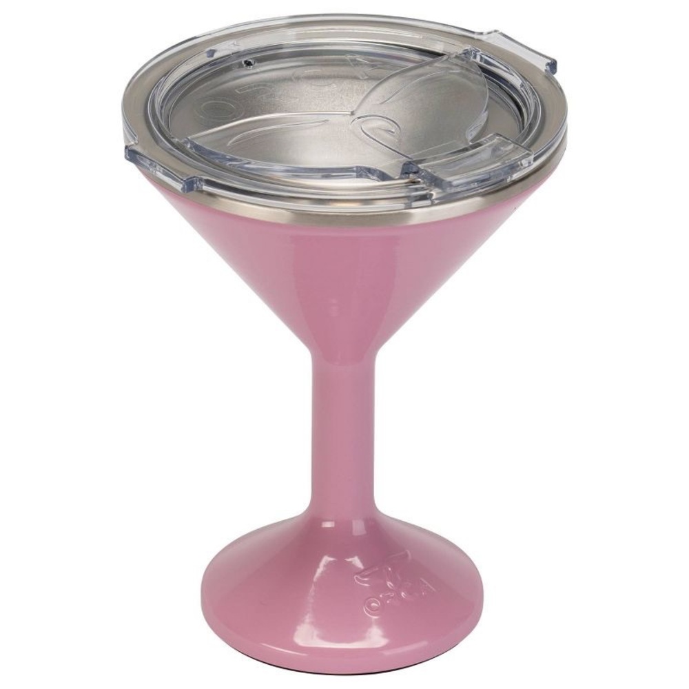 Orca martini tumbler with lid.